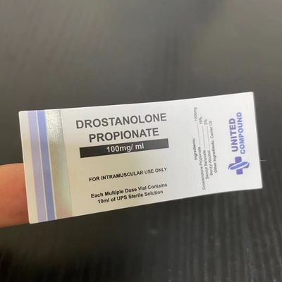 IL PMS ISO9001 colora le etichette della bottiglia di lunghezza 30ml di 26mm con stampa della stagnola d'argento