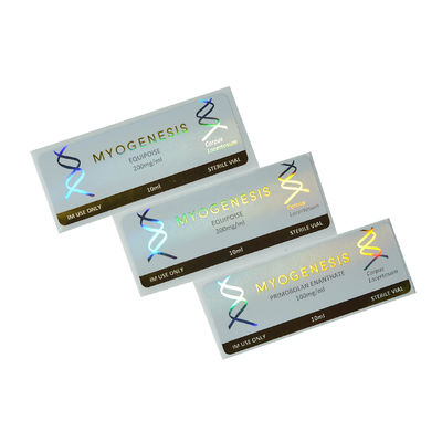 Autoadesivi adesivi di larghezza di Matt Lamination Foil Stamping Labels 28mm forti