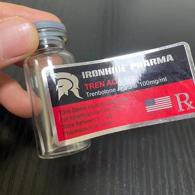 Il PMS di iso colora il vetro Vial Labels, autoadesivi lucidi delle etichette della farmacia di rivestimento