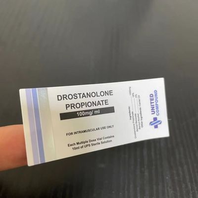 IL PMS ISO9001 colora le etichette della bottiglia di lunghezza 30ml di 26mm con stampa della stagnola d'argento