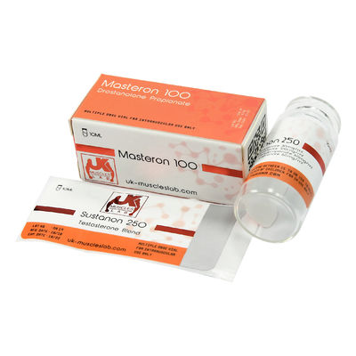 Impresso stampando 25mm ampio 10ml Vial Labels For Steroid Sustanon 250