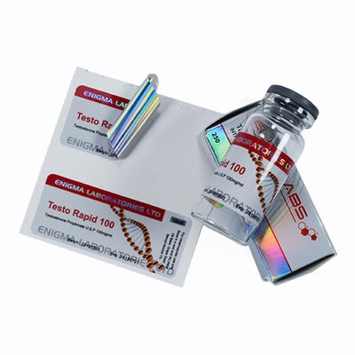Anti etichette della bottiglia del contagoccia della falsificazione 10ml, etichette adesive dell'autoadesivo di lunghezza di 6cm