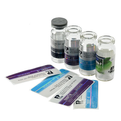 Forte ologramma adesivo 10ml Vial Labels For Primobolan 100mg/Ml di 25x60mm