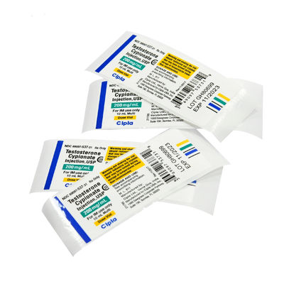 Le anti etichette false della bottiglia 15ml, PMS colorano le etichette impermeabili della bottiglia