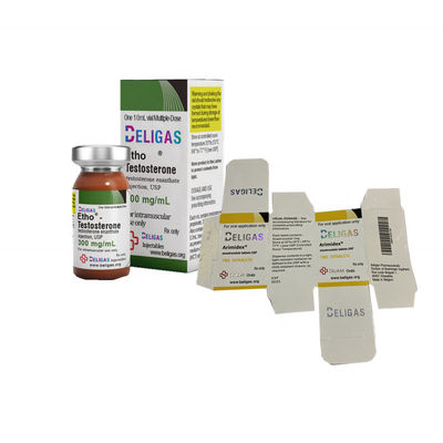 Laminazione lucida piccolo Vial Labels Adhesive For Testosterone del ODM