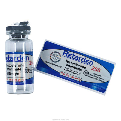 Anti vetro di stampa falso Vial Labels For Medicine Bottle di 30x84mm