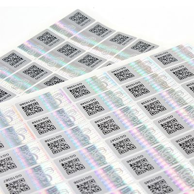 anti contenitori di guarnizione falsi di Vial Label Strong Adhesive For dell'ologramma 3D