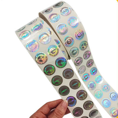 Anti ologramma falsificato Vial Label Digital Printing Hologram Vial Label