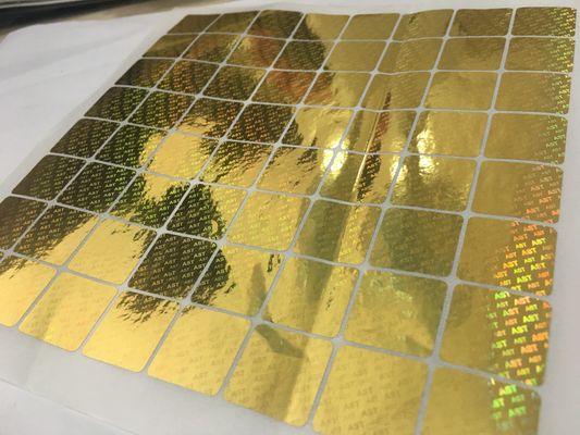 Anti ologramma falsificato Vial Label Digital Printing Hologram Vial Label