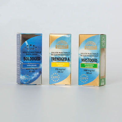 10ml di goffratura Vial Boxes, scatola d'imballaggio di lunghezza di 5mm piccola