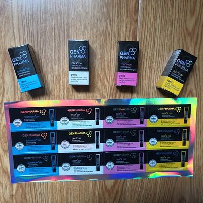 alte scatole d'imballaggio olografiche 300g/M2 di 60mm per la bottiglia 10ml
