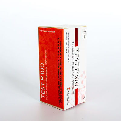 Lunghezza olografica farmaceutica di 10ml Vial Boxes 25mm per il proponiato del testosterone
