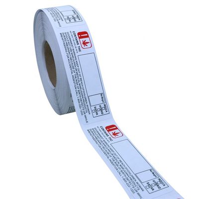 Autoadesivi su ordinazione della stagnola di oro di larghezza di RoHS 70mm per la bottiglia del contagoccia 10ml