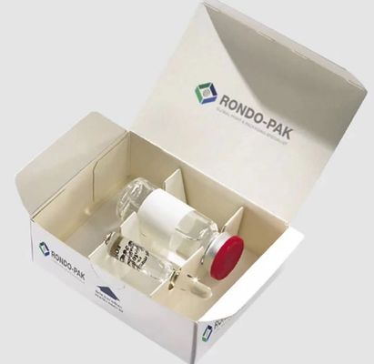 contenitori pieghevoli di cartone 400gsm, scatola d'imballaggio medica di altezza di 8cm