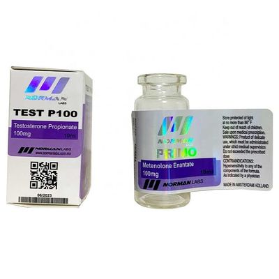 Anti colore olografico falso del vinile 10ml Vial Labels CMYK per il farmaco