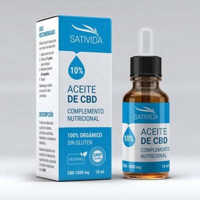 il contenitore d'imballaggio di bottiglia di 250g 10ml, colore di CMYK ha stampato le scatole rigide