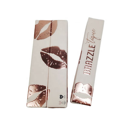 300g/M2 scatola di carta cosmetica, Matt Lamination Lipstick Paper Box
