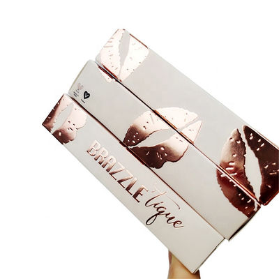 300g/M2 scatola di carta cosmetica, Matt Lamination Lipstick Paper Box