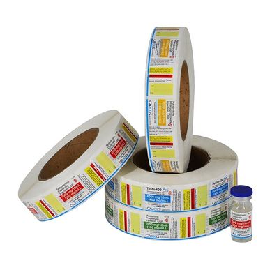 Olio 10ml resistente Vial Labels, ampie etichette della bottiglia del vinile di 6cm