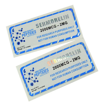 Autoadesivi adesivi di larghezza di Matt Lamination Foil Stamping Labels 28mm forti