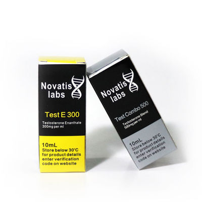 Ologramma pieghevole 300g 10ml di carta fatto a mano Vial Boxes For Steroid