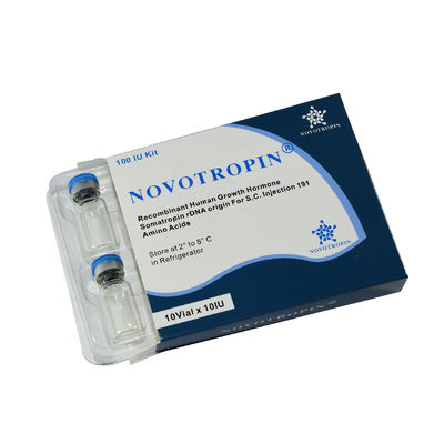 Ormone umano della crescita 2 3 10ml Vial Boxes With Match Labels e vassoio di plastica