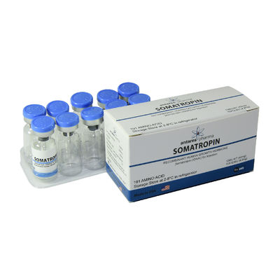 Ormone umano della crescita 2 3 10ml Vial Boxes With Match Labels e vassoio di plastica