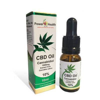 contenitori impressi su ordinazione di pacchetto dell'olio di canapa del cBD del cartone 300gsm con stampa variopinta