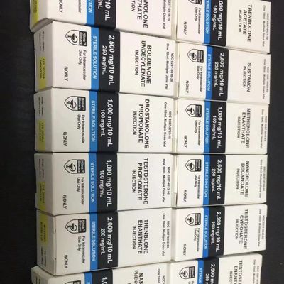 Contenitori di carta su ordinazione del cartone 10ml di Hilma Biocare 300gsm di marca con le etichette abbinate, alette di filatoio