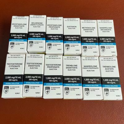 Contenitori di carta su ordinazione del cartone 10ml di Hilma Biocare 300gsm di marca con le etichette abbinate, alette di filatoio